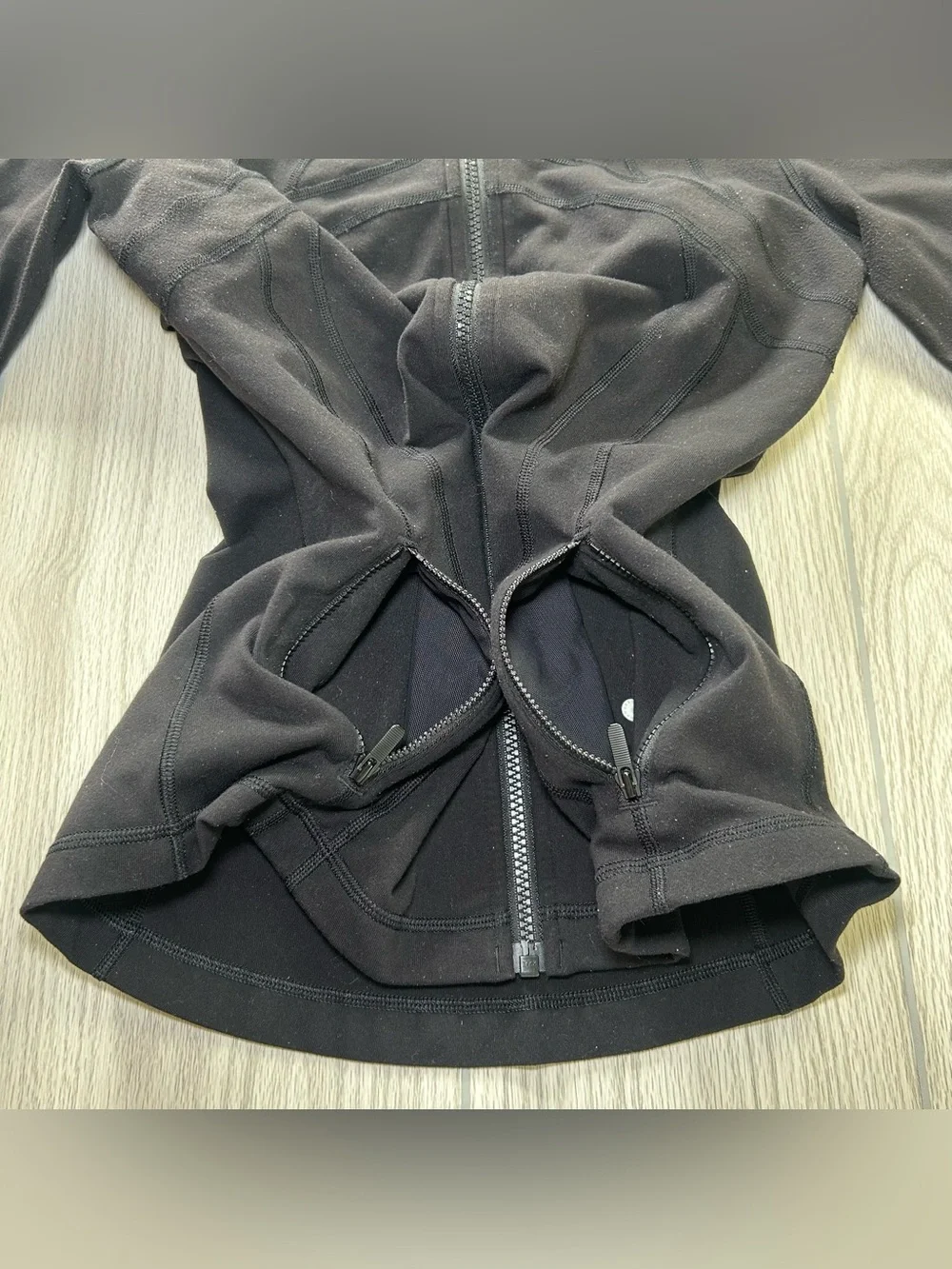 Lululemon Define Jacket Full-Zip Women’s 6 Black Workout Yoga Vented Stretch